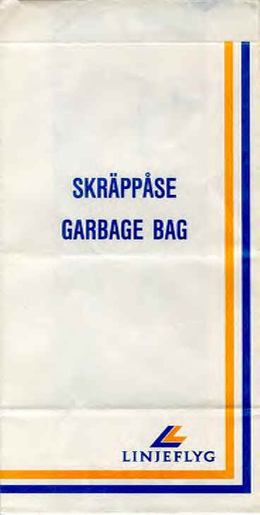Rune's favorite barf bag